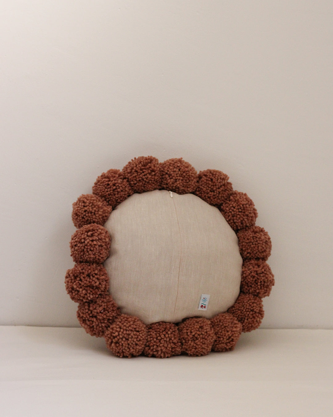 Cojín Pom Pom Circular