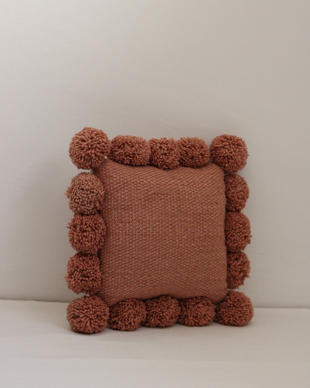 Small Pom Pom Pillow Cover