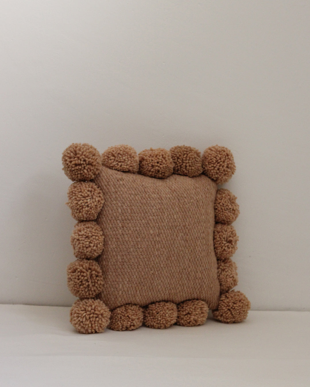 Small Pom Pom Pillow Cover